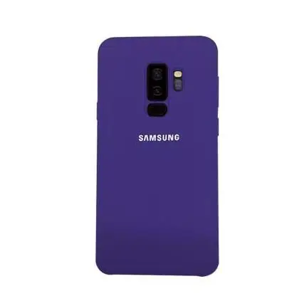purple Силиконовый чехол для samsung Galaxy S9 S9+ S9 PLUS G960F G965F защита от износа 8 цветов - Цвет: purple
