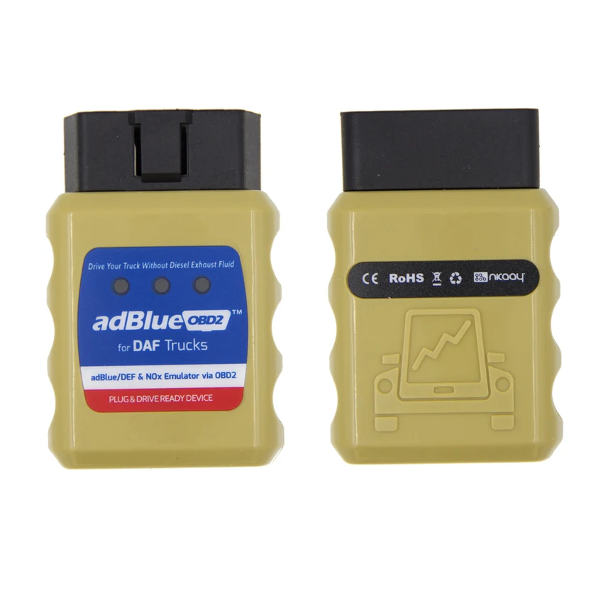AdBlue эмулятор грузовик евро 4/5/6 Plug приводное устройство по OBD2 OBDII Adblue OBD2 эмулятор NOx для Volvo, Iveco, Renault