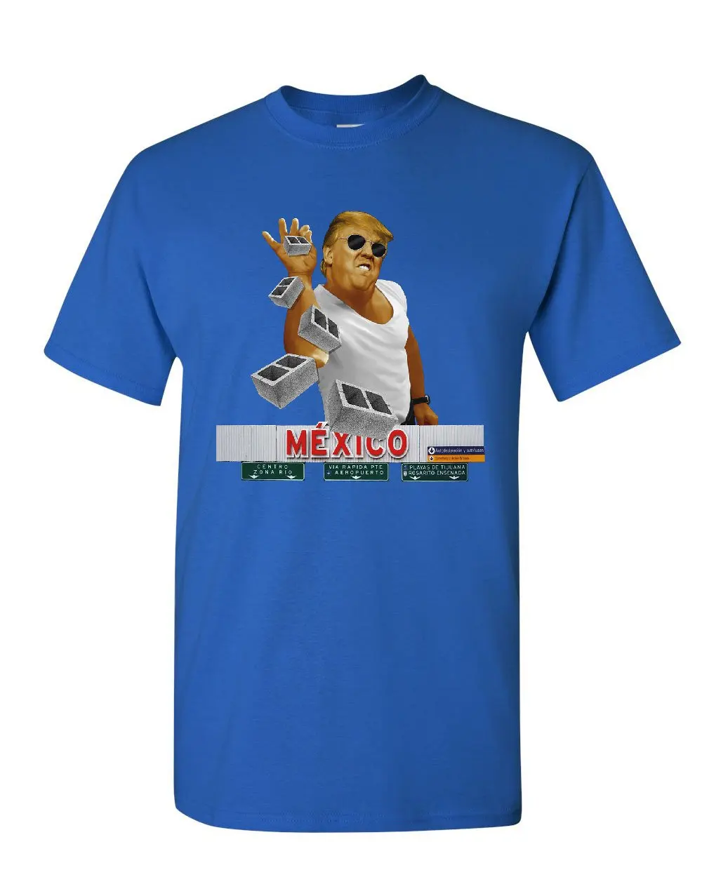 A Pinch of the Wall T-Shirt Trump Salt Bae Immigration Mexico Mens Tee Shirt Cool Casual pride t shirt men Unisex Fashion | Мужская