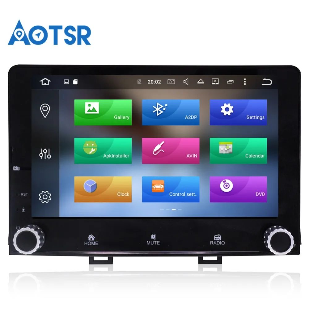 Новейший автомобильный DVD плеер Android 8 1 0 с GPS ДЛЯ KIA RIO радио 2017 2018 мультимедийный