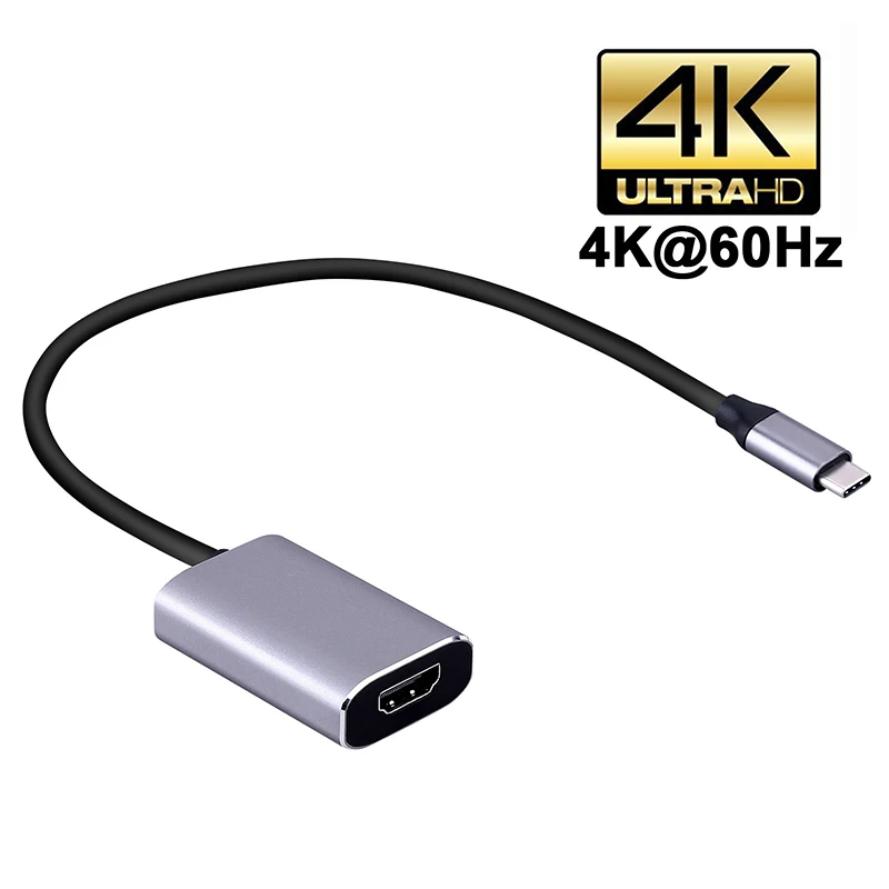 Baolyda USB C к HDMI адаптер Thunderbolt 3 док-станция USB-C hdmi-кабель поддерживает 4 k @ 60 Гц видео