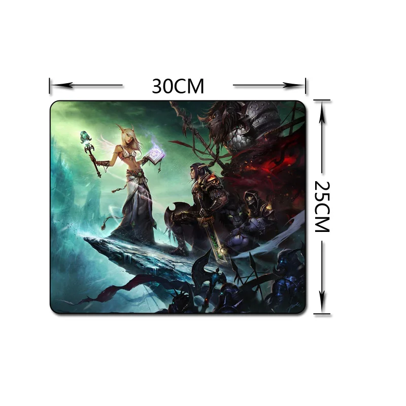 Model C FFFAS 300*250 мм большой игровой коврик для мыши для игры World of Warcraft, геймер, коврик для мыши, ноутбук, компьютер, L XL, скоростная версия, черный замок - Цвет: Model C
