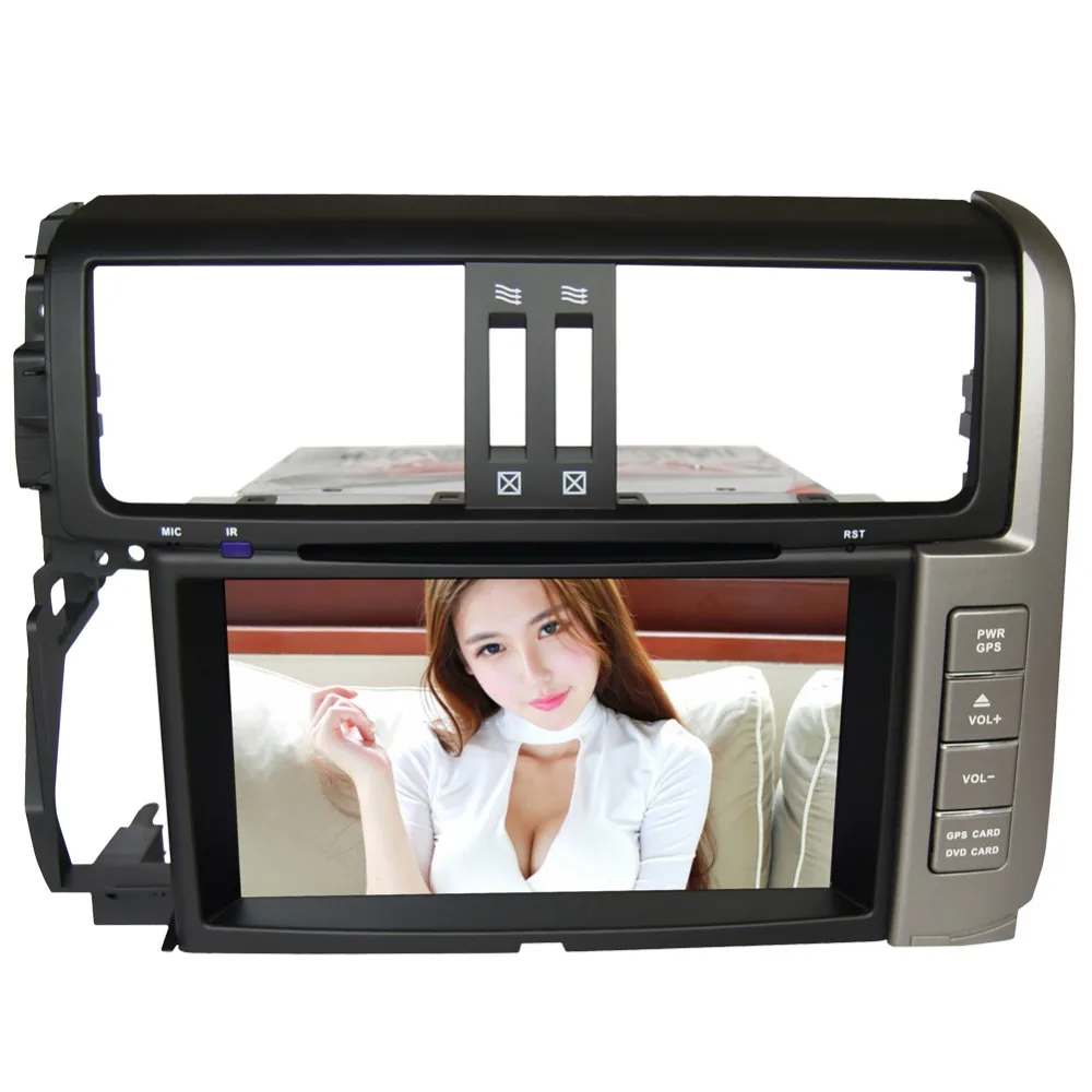 8 &quotHD 1024*600 четырехъядерный Android 6 0 Автомобильный DVD Радио GPS навигационный плеер