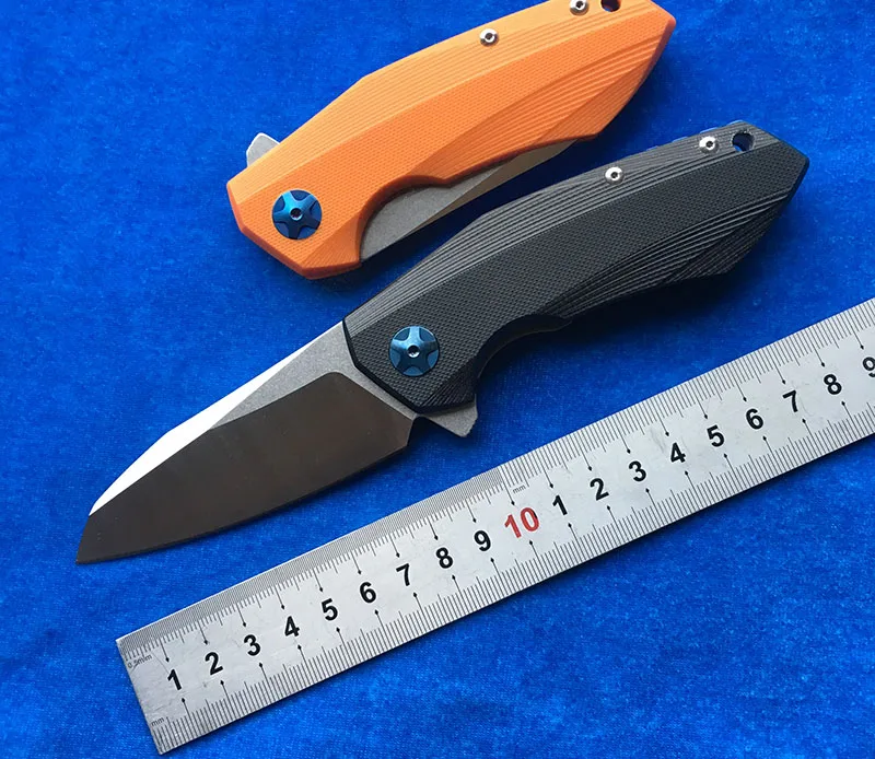LEMIFSHE ZT 0456 тактический складной нож G10 Ручка D2 лезвие подшипника Флиппер охотничий нож Карманный Кемпинг выживания EDC инструменты