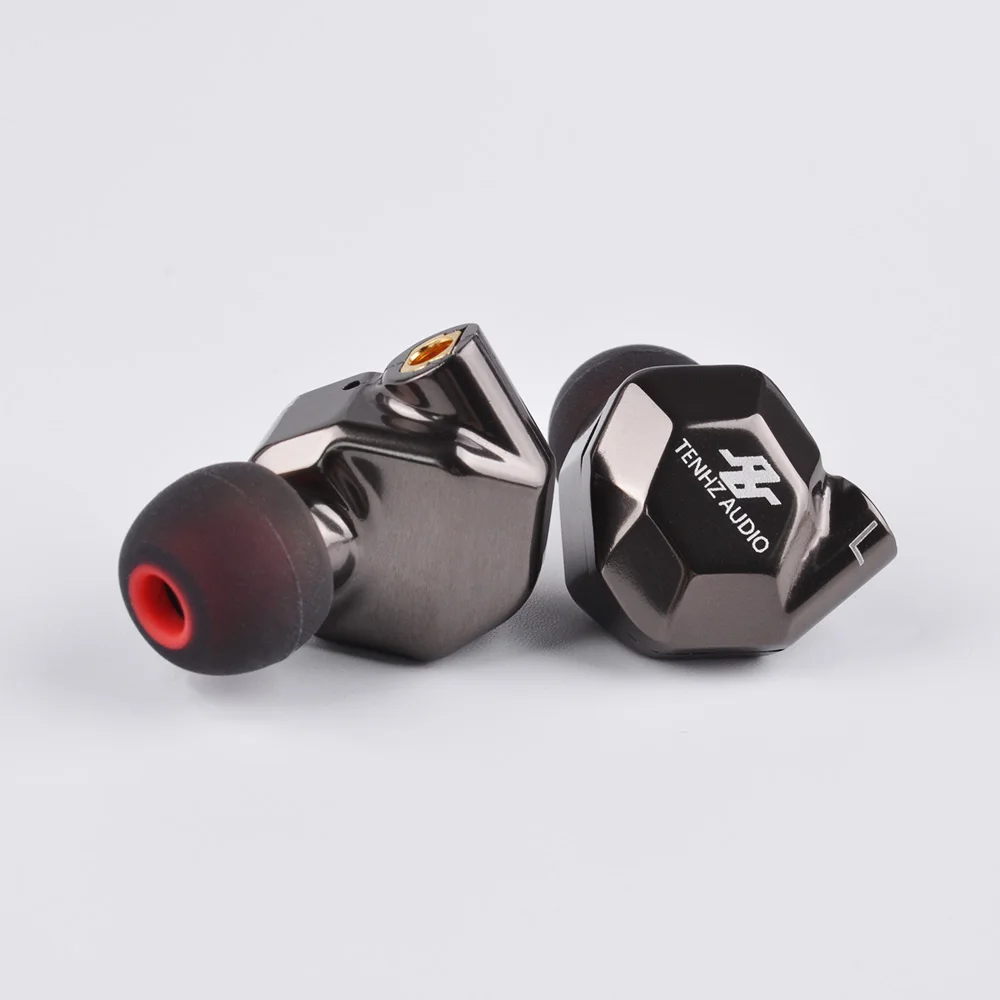 AUDBOS K5 TENHZ AUDIO Metal 2BA + 2DD наушники в ухо арматура с динамическим 4 блоками гибридная