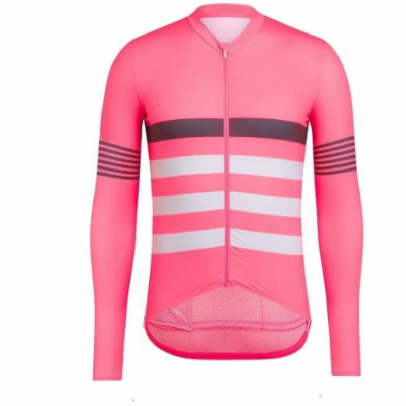 2018 RCC Pro team с длинным рукавом Велоспорт Джерси дышащая Ropa Ciclismo велосипедная