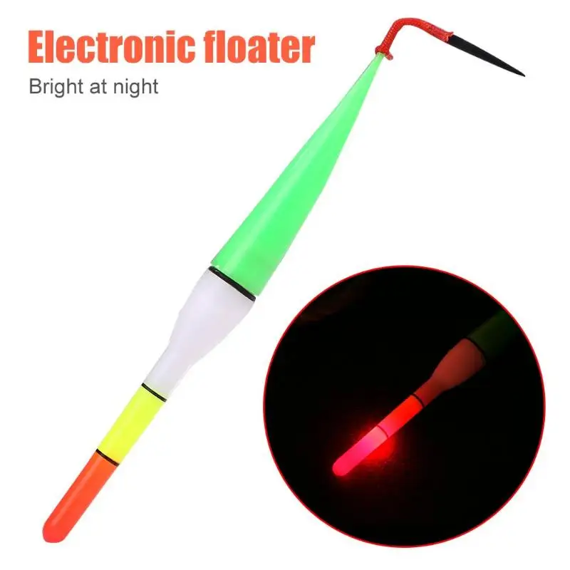 1 шт. поплавок для рыбалки СВЕТОДИОДНЫЙ Электрический светильник батарея