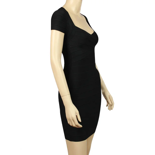 Черное милое платье с рукавами-крылышками из вискозы персикового цвета