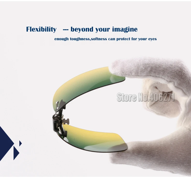 Очки дневного и ночного видения 2 го поколения Солнцезащитные очки с зажимными