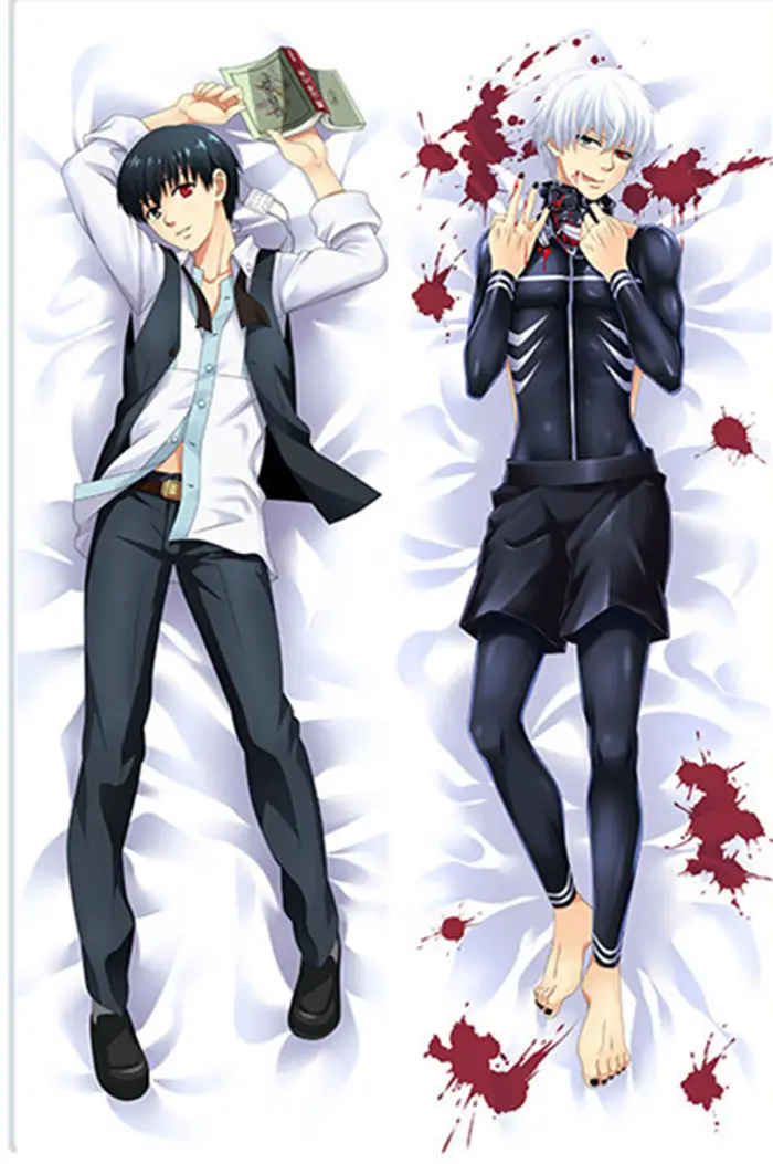 Суэф Аниме Манга Токио вурдалак Dakimakura Двусторонняя Подушка Чехол Крышка B | Дом и