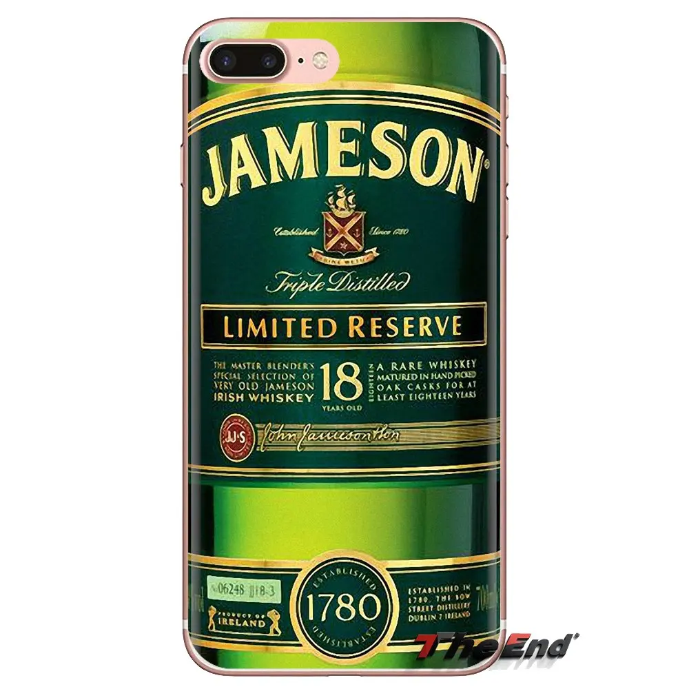 Jameson Irish Whiskey limited edition Phone Case For Sony Xperia Z Z1 Z2 Z3 Z5 compact M2 M4 M5 C4 E3 T3 XA Huawei Mate 7 8 Y3II |