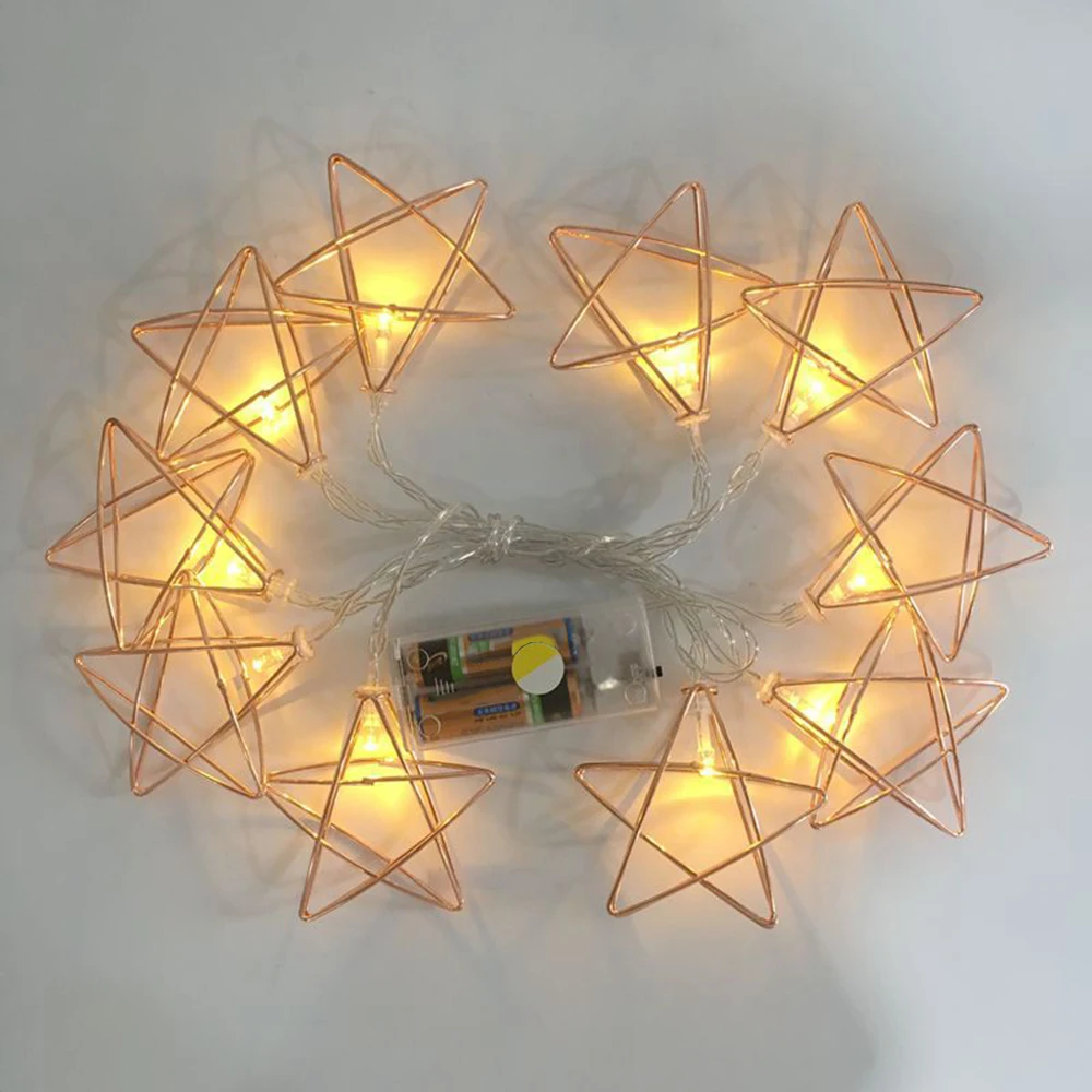 2019 Новая полезная батарея скандинавский простой из кованого железа пятиконечная