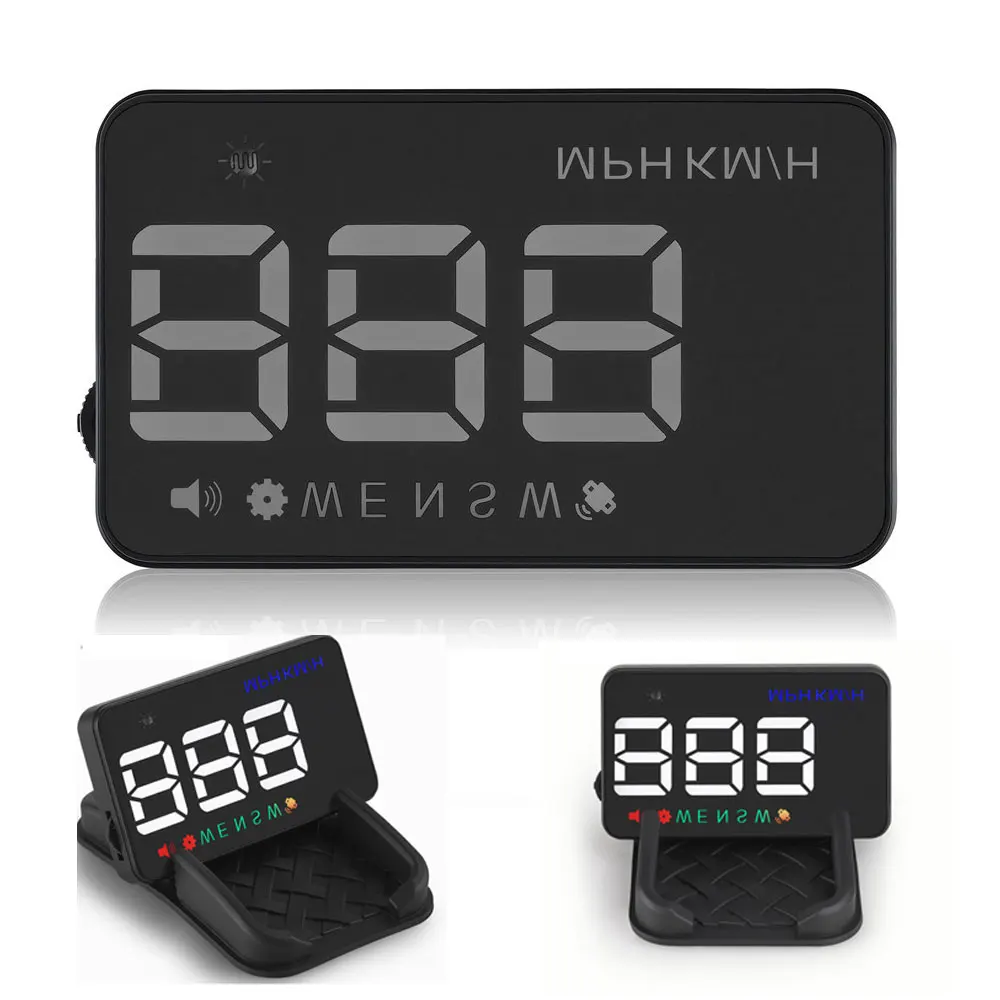 Новинка 2017 A5 дисплей на лобовое стекло 3 5 дюйма GPS Автомобильный проектор