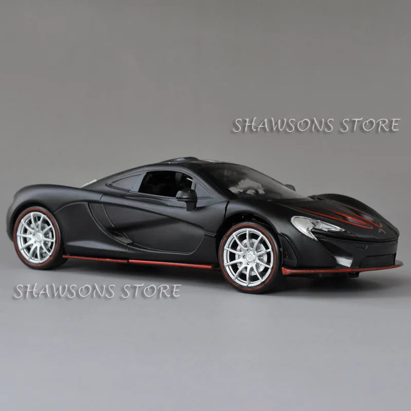 1:32 литой спортивный автомобиль модель игрушки McLaren P1 Реплика со звуком
