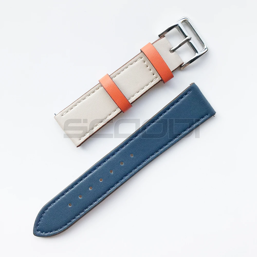 Ремешок для наручных часов из натуральной кожи, браслет для Xiaomi Huami Amazfit Bip, Молодежные часы, модные наручные часы, ремешок 20 мм