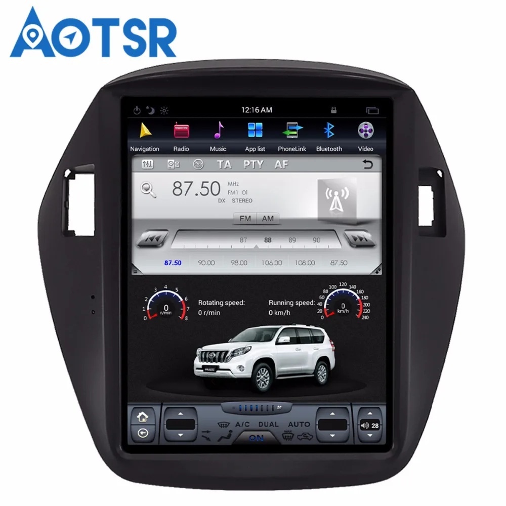 Автомобильный GPS навигатор в стиле Tesla для Ford Mustang 2010 2011 2012 2013 2014 мультимедиа без DVD