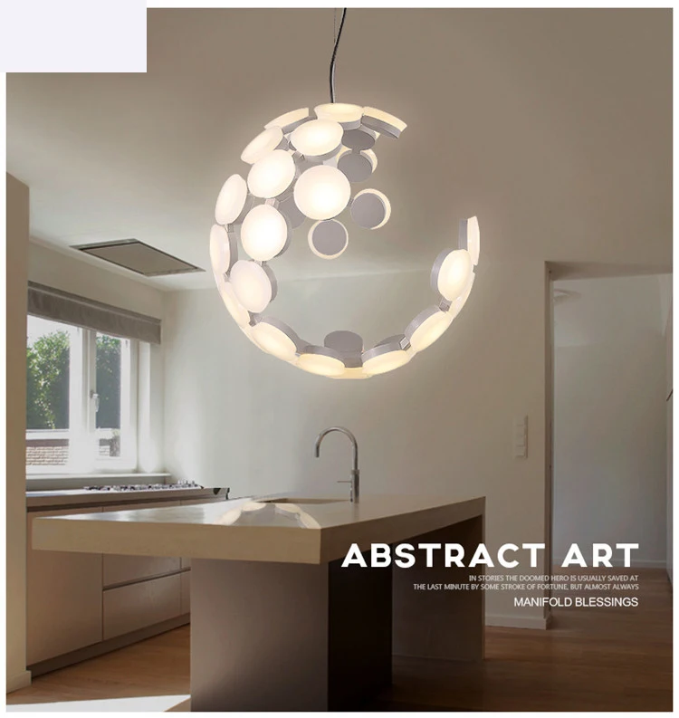 Современные светодиодные люстры для гостиной столовой скандинавские модные