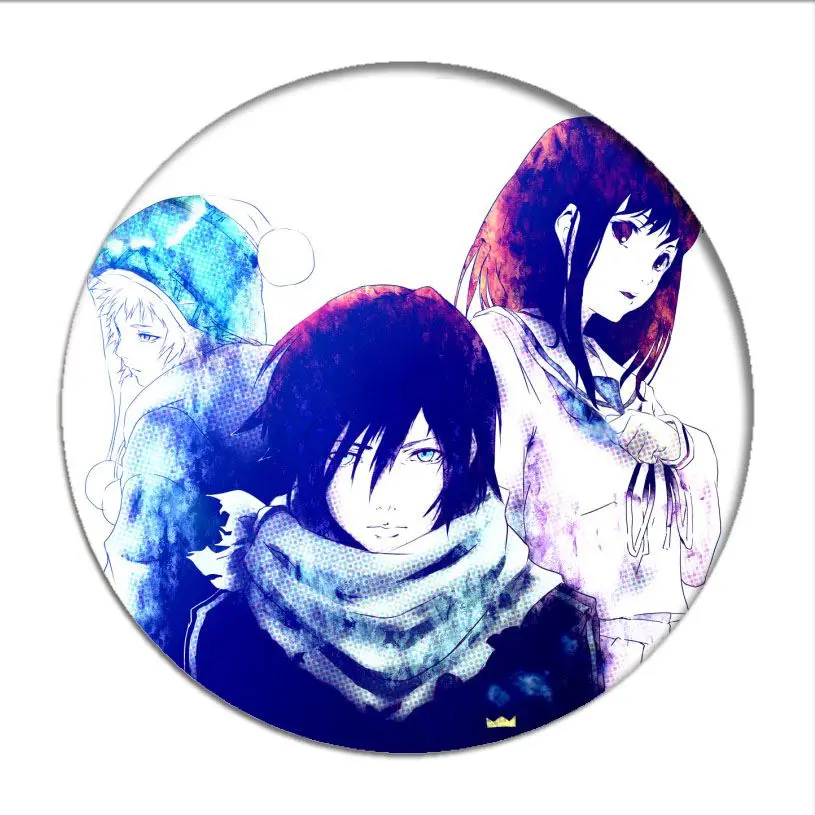 Fashion Anime Noragami Yukine Cosplay Badge Aragoto Yato Brooch Pins Iki Hiyori Collection Badges for Backpacks |
