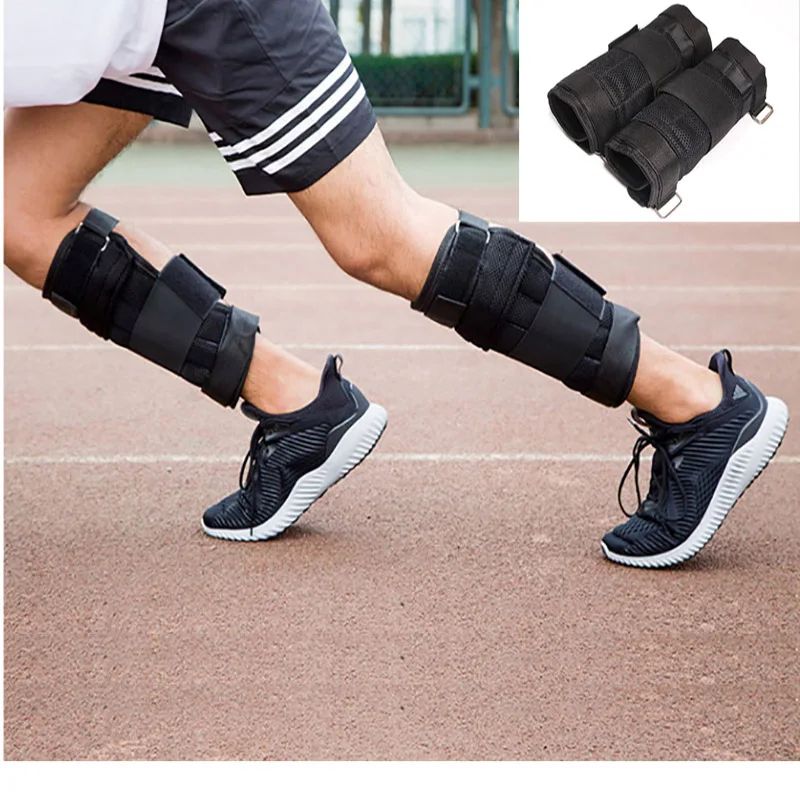 Ankle Weights Вес лодыжки s поддержка запястья регулируемый ремешок для фитнеса Упражнения бег ходьба бег тренажерный зал Лодыжка защита для работы с весом женщины мужчины - Цвет: Ankle Weights