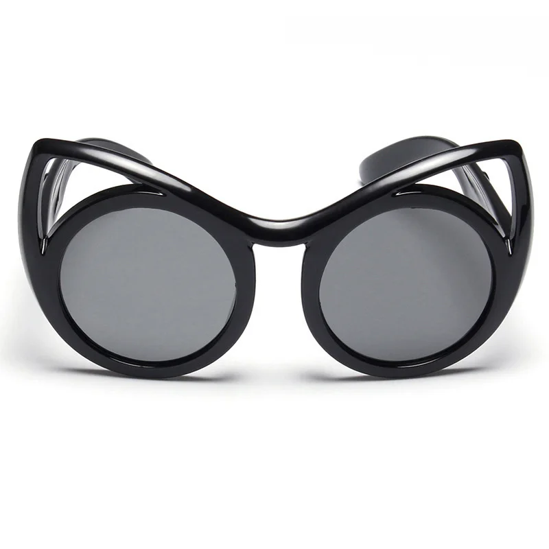 Солнцезащитные очки для девочек и мальчиков поляризационные в винтажном стиле с