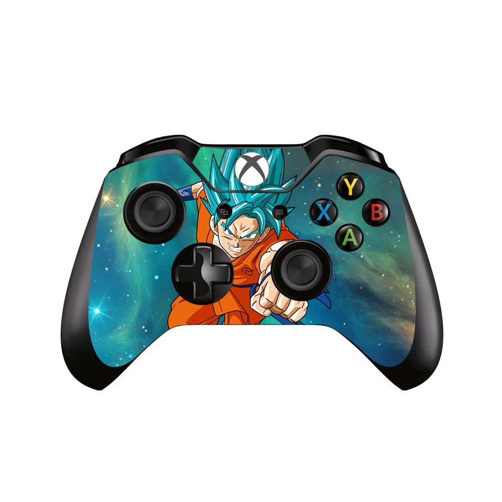 QXTM0072 Виниловая кожа Наклейка Обложка для microsoft Xbox One/One S/One X контроллер-Dragon Ball - Цвет: QXTM0072