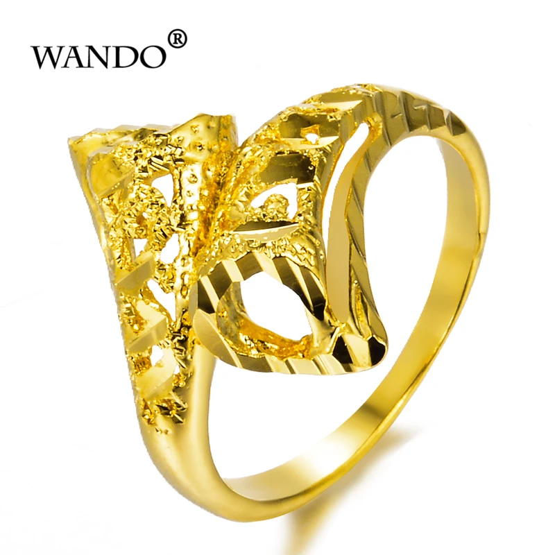 Фото WANDO ювелирные изделия эфиопское Открытое кольцо для женщин/девушек подростков
