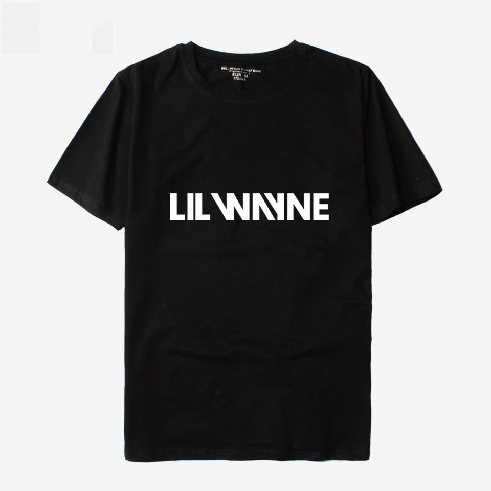 Lil Wayne Футболка с принтом Мужская креативная футболка хит продаж уличная мужские