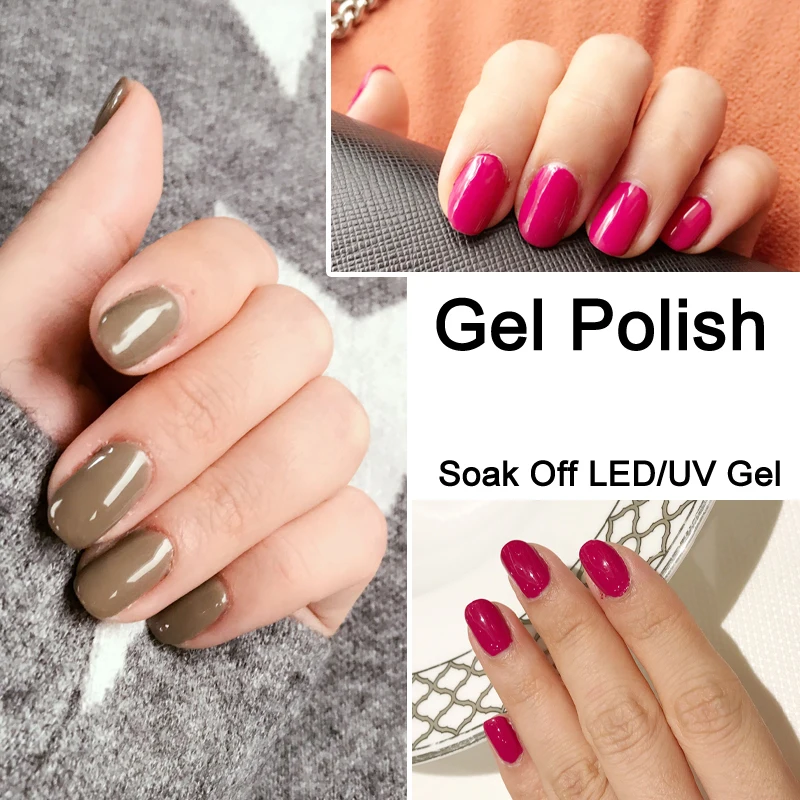 Гель лак для ногтей 10 мл 60 цветов|nail lacquer|colors geluv nail gel polish |
