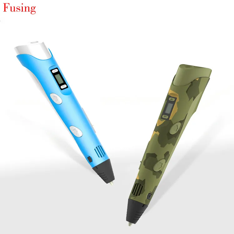3D Ручка 3d игрушка для рисования ЖК экран PLA/ABS нить подарок на день рождения ручка