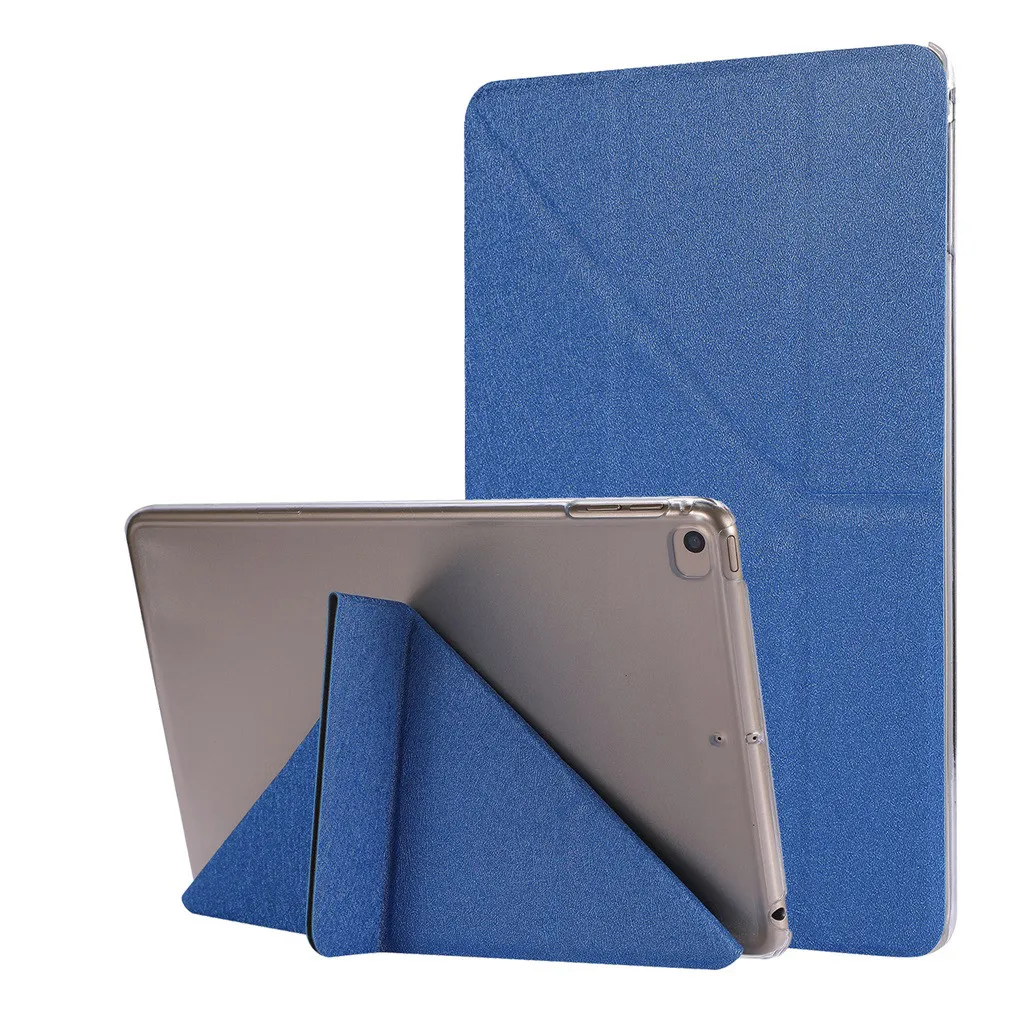 Кожаный тонкий складной чехол подставка с рисунком для ipad Mini 5 2019 4 7 9 дюймов