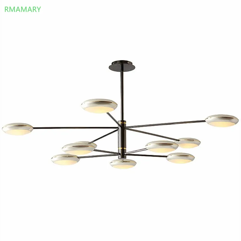 Скандинавская люстра в виде НЛО для учебы гостиной Минималистичная Люстра