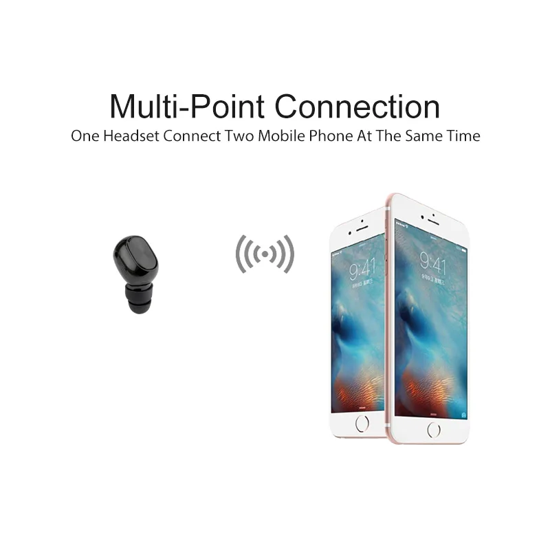 ISKAS мини Bluetooth гарнитура беспроводные наушники микрофон Бытовая электроника