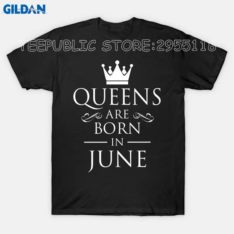 Летние футболки Топы M 2Xl большой Размеры хлопок Бесплатная доставка Queens