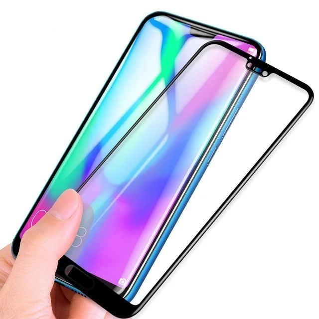 9H полное покрытие закаленное стекло для Huawei Mate 20 Lite Y5 Y6 2017 Y7 Prime 2018 Honor 8X 6C Pro защита