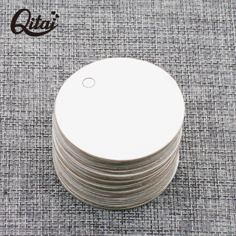 QITAI карта этикетка 50 шт./компл. DIY ремесло бумага свадебные деревянные Этикетки из