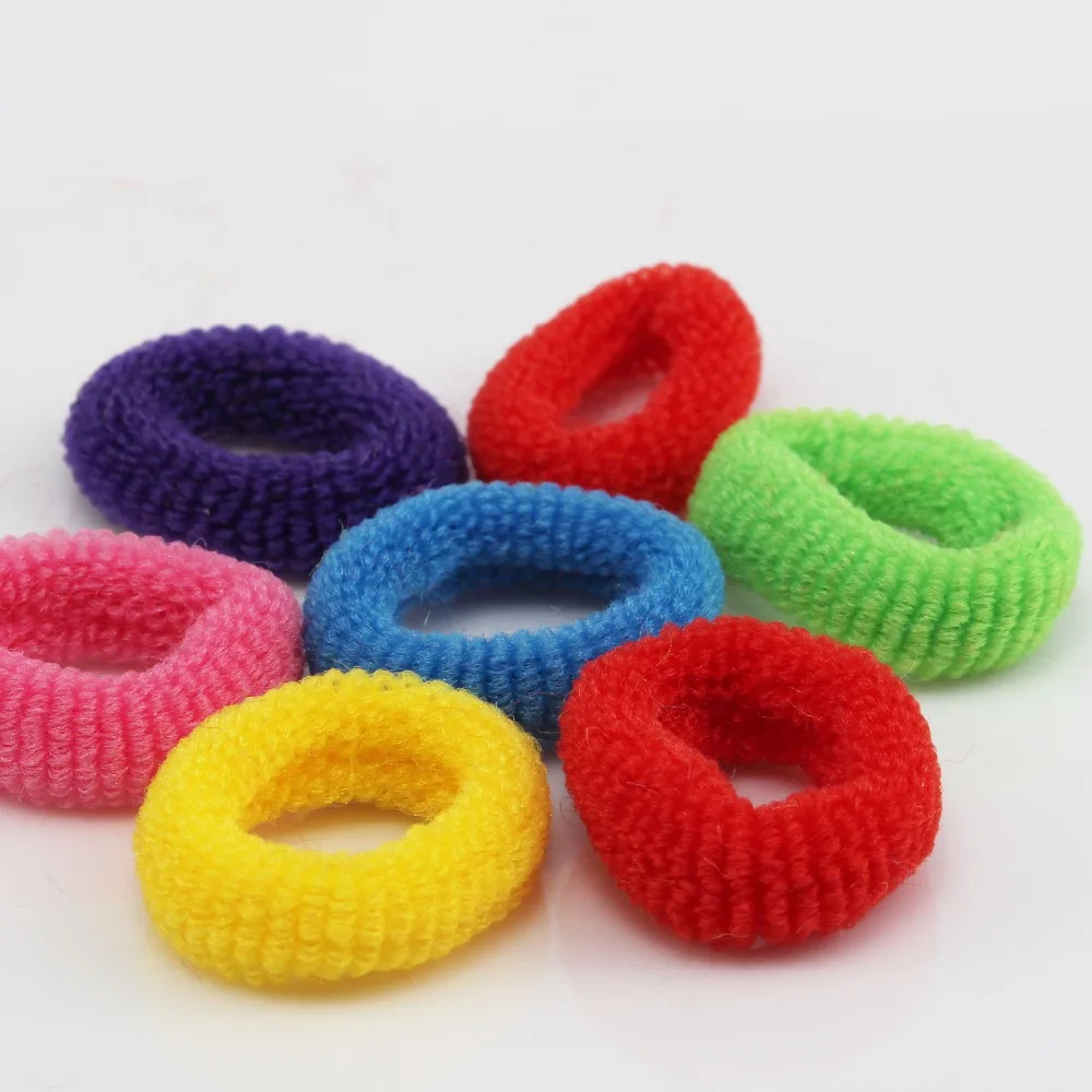 Лидер продаж! Распродажа в упаковке Эластичные аксессуары для волос девочек