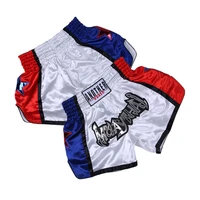 latest mens mma muay thai shorts thai boxing equipment hanwrap fight embroidery thai shorts sanda training and fighting