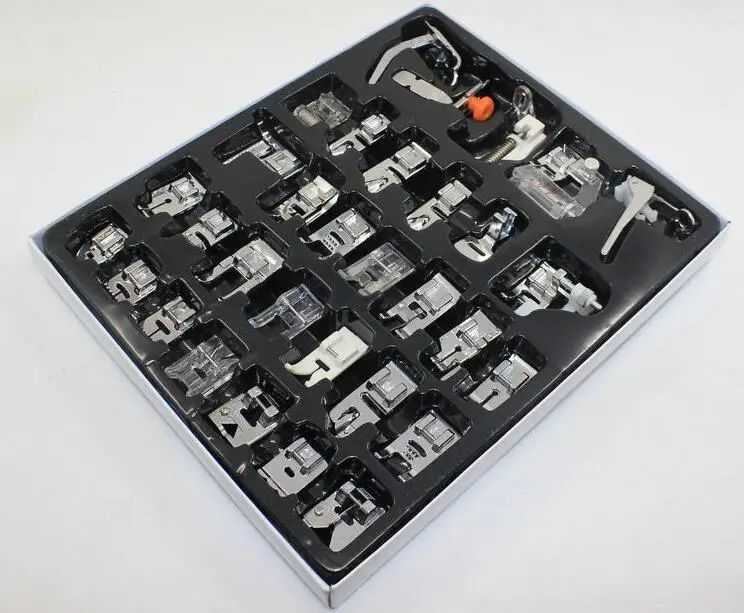 Домашние Швейные детали 32 шт. прижимная лапка аксессуары для шитья пресс лапы