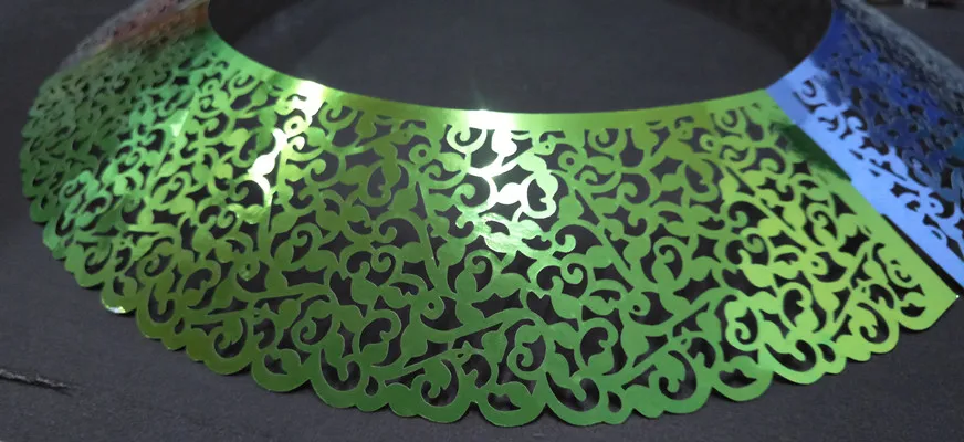 Bright Green Звездного неба Elina 10 шт. размером 12*18 см для снятия боли в Лазерная резка Брак поздравительные открытки Почтовая открытка товары для праздника свадебные Приглашения карты 6zsh072 - Цвет: Bright Green