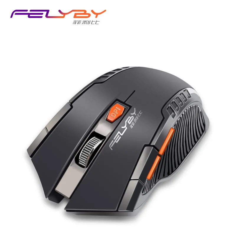 FELYBY 3 миллиона беспроводная мышь с защитой от отпечатков пальцев умная USB