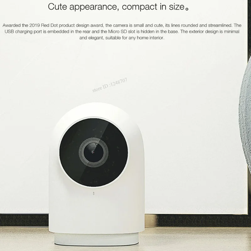 Xiao mi камера aqara G2 камера Smart Gateway Hub с функцией шлюза 1080P 140 градусов просмотра для mi Home APP Smart Kit