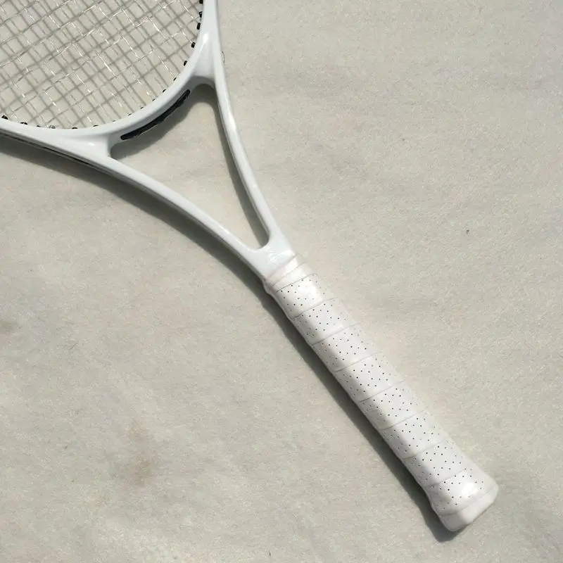 zarasia теннисные ракетки 97 кв. В 315 г 16x19 Углеродные таможни whiteTennis ракетки с веревочной сумкой Размер L2 L3 L4