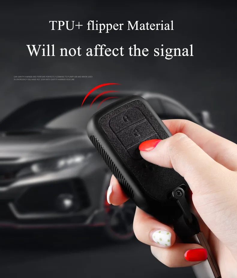 ТПУ флиппе для Honda CRV HRV Accord Civic Odyssey Vezel Inspire Fit Jazz JADE Pilot флип чехол для ключей