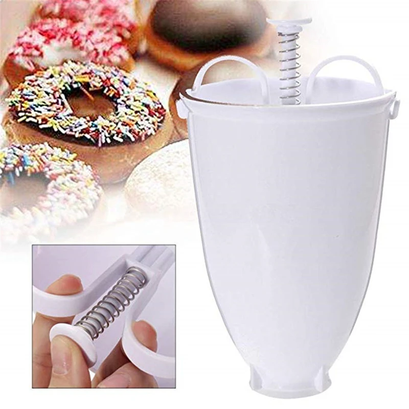 1pc dessert donut making tool diy donut making artifact milking machine creative baking tools kitchen dessert gadget accessoires free global shipping