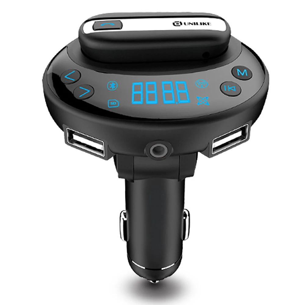 Lonleap Bluetooth 4 0 автомобильный набор Handsfree AUX Mp3 плеер 3 1 авто Зарядное устройство