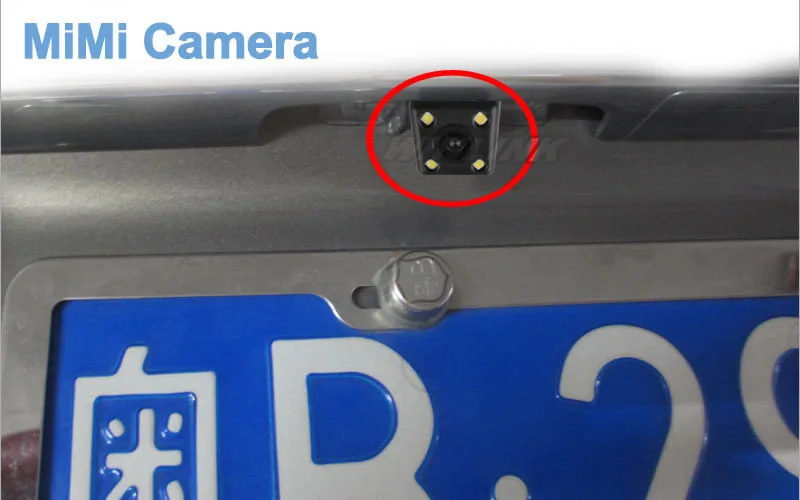 110 градусов Универсальный водостойкий HD CCD светодио дный 4 LED ночного видения