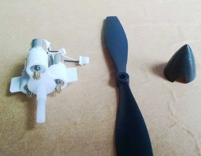 Группа редукторов двигателя полых чашек (3 шт. 7 мм двигателя) ОРНИТОПТЕР RC