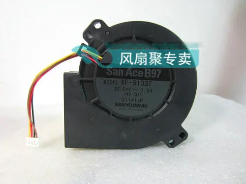 Оригинальная ветровая турбина Sanyo XF 51337 9733 24 В 0 9 А см большое количество