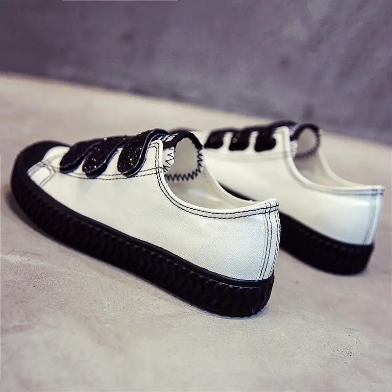 Spring and summer 2018 new sails for slacker shoes magic sticker casual single cloth shoesWomen Shoes Fashion Woman | Обувь