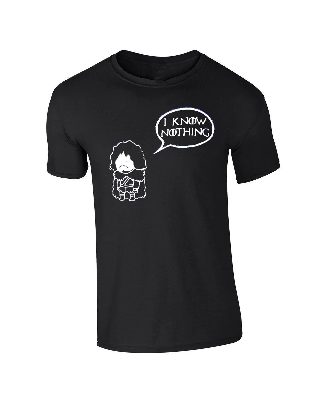 Для женщин топы корректирующие I KNOW NOTHING YOU INSPIRED S-3XL леди футболки для девочек